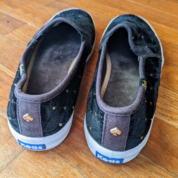 Keds x Kate Spade Quilted Velvet Double Decker Shoe women's 6 - Picture 4 of 4